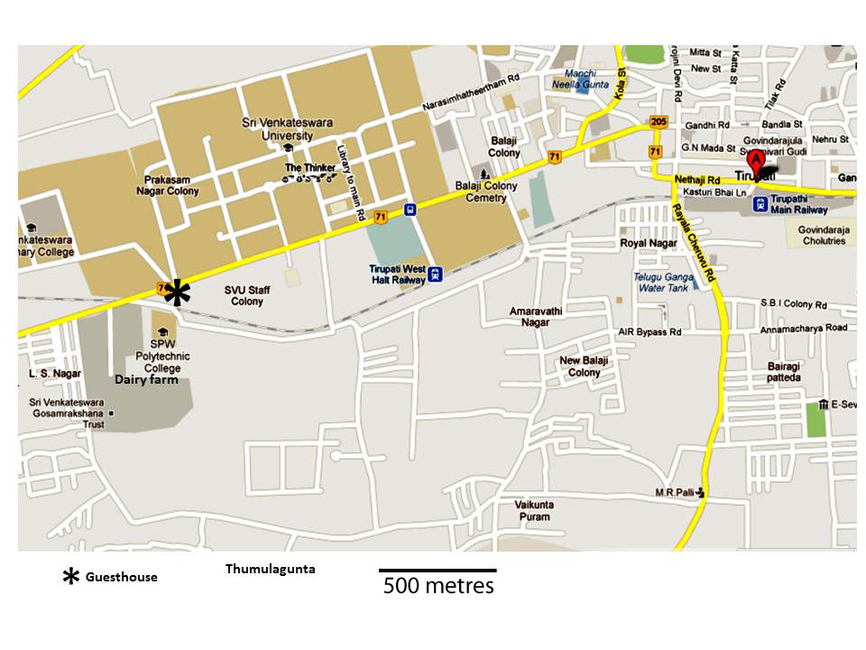 tirupati map